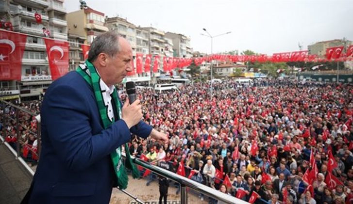 Muharrem İnce'nin Hakkari mitinginde 'Selo başkan' sloganları