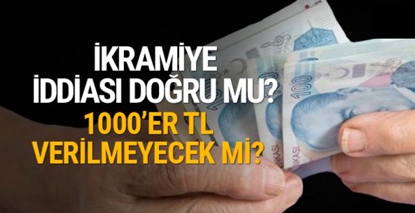 Emekli ikramiyesiyle ilgili kafa karıştıran iddia: 1000 TL verilmeyecek