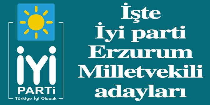 İYİ Parti'nin milletvekili adayları belli oldu