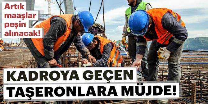 4C'den 4B kadrosuna geçenlere müjde! Maaşları peşin alacaklar