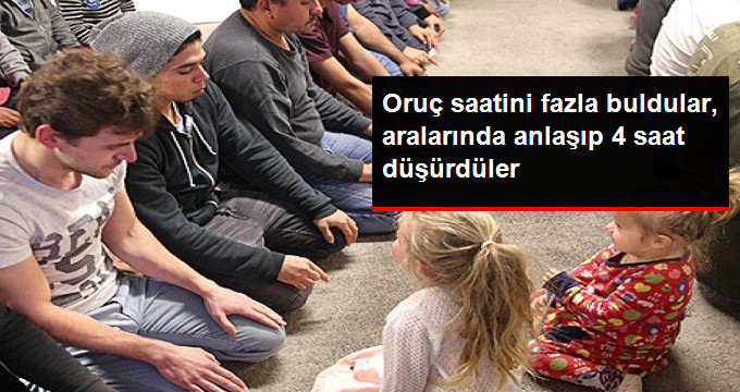 Grup Müslüman 22 Saatlik Orucu Kendi Aralarında 18 Saate İndirdi