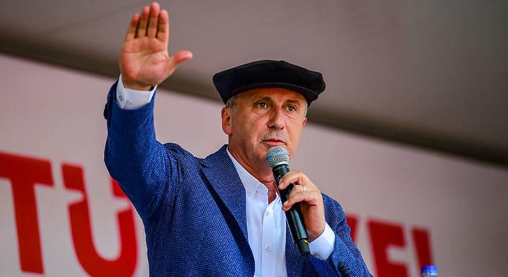 Muharrem İnce'nin oy oranını açıkladı