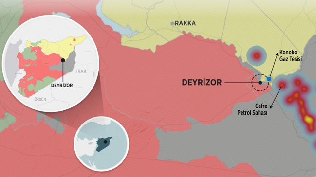 Deyrizor'da ABD ve DEAŞ ortaklığı