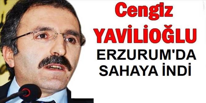Yavilioğlu, Erzurum’da seçim çalışmalarına başladı