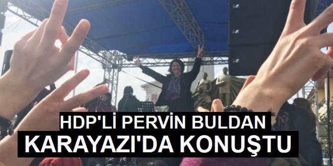 HDP Eş Genel Başkanı Pervin Buldan Karayazı'da