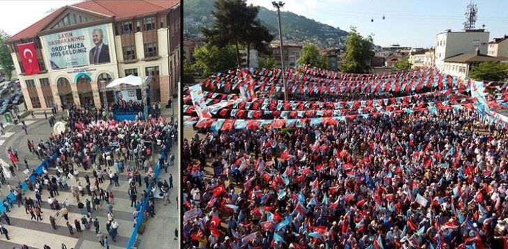 AK Parti'nin Ordu mitingi boş kalmıştı!