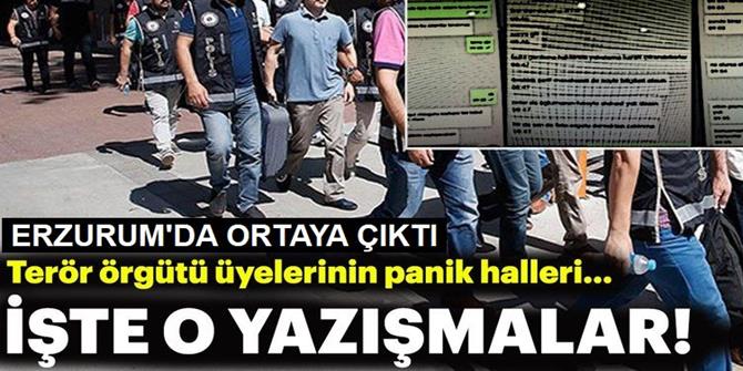 Erzurum'da FETÖ'cülerin panik halleri ByLock yazışmalarında