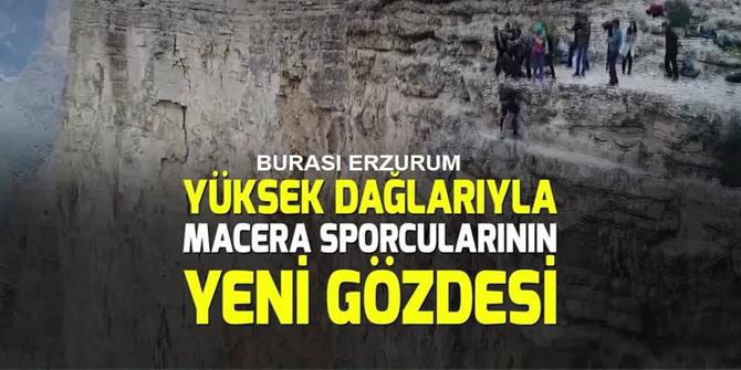 "Sakin kent Uzundere" yabancı ekstrem sporcularının gözdesi oldu