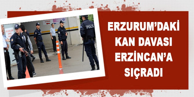 Erzurum'daki kan davası Erzincan’da devam etti