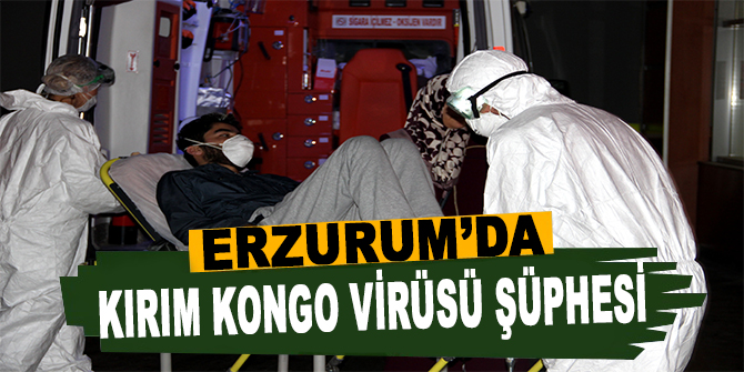 Erzurum’da Kırım Kongo virüsü şüphesi