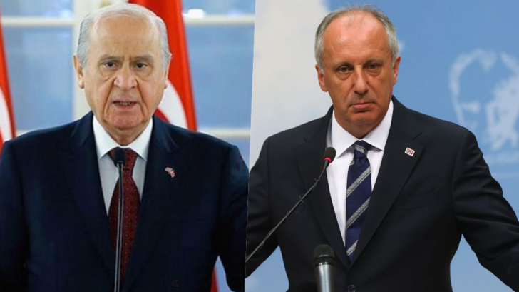 '24 Haziran gecesi Devlet Bahçeli, Muharrem İnce'yi aradı'