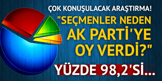 Seçmenler neden AK Parti'ye oy verdi?