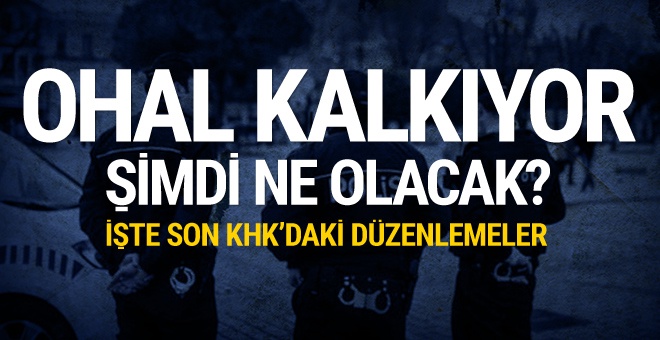 Son KHK'da neler olacak