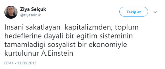 Selçuk'un dikkat çeken sosyal medya paylaşımları