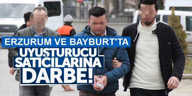 Bayburt merkezli uyuşturucu operasyonu