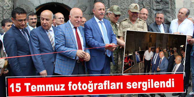 15 Temmuz fotoğrafları sergilendi