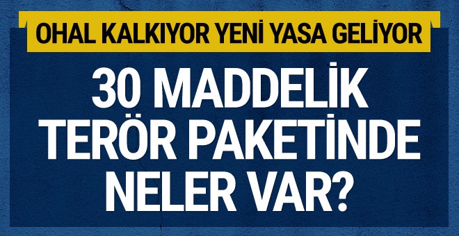 OHAL kalkıyor yeni yasa geliyor! O yasada neler var?