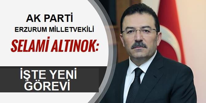 Erzurum'un gururu Altınok'a önemli görev!