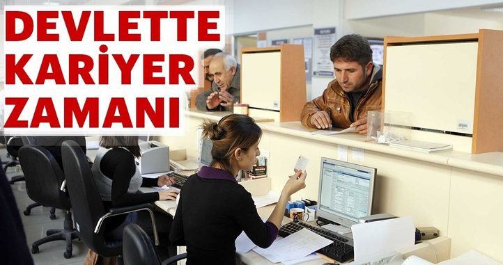 Devlette kariyer zamanı