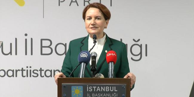 "Akşener İYİ Parti'den istifa etti"