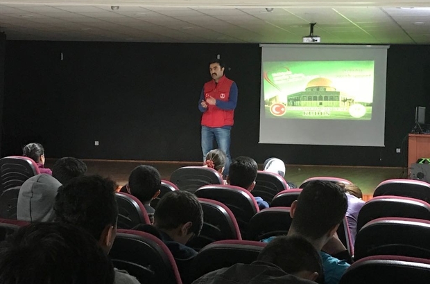 Erzurum'da Kur’an kurslarında Mescidi Aksa konferansı