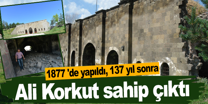 1877 'de yapıldı, 137 yıl sonra Ali Korkut sahip çıktı