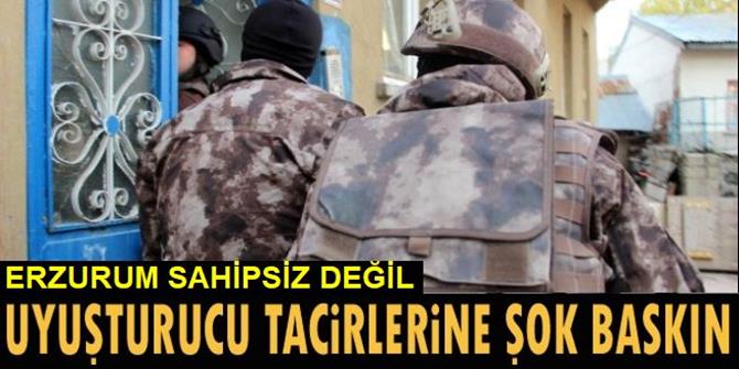 Erzurum Polisinden Uyuşturucu Operasyonu