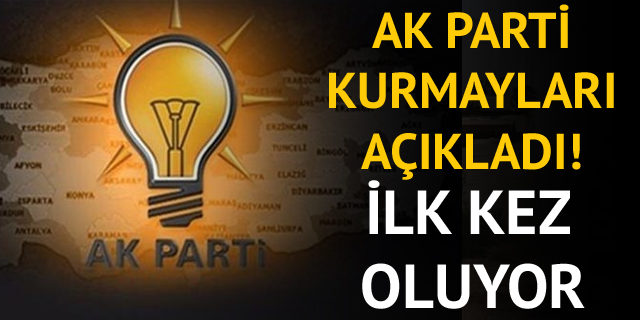 AK Parti'de 'seçim' kampı! Kurmaylar 'ilk kez oluyor' dedi