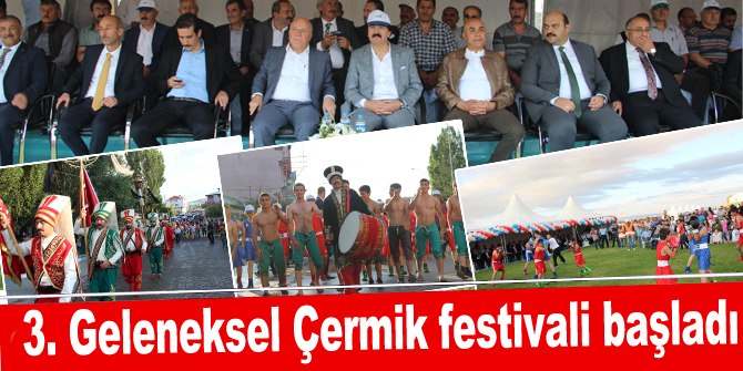 3. Geleneksel Çermik festivali başladı