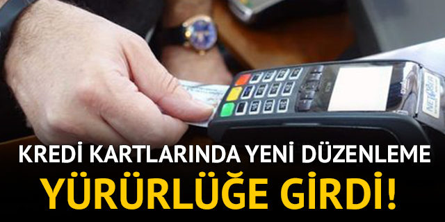 BDDK düzenlemeleri yürürlüğe girdi