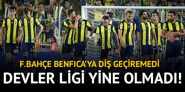 Fenerbahçe 1 - 1 Benfica
