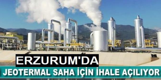 Erzurum'da jeotermal kaynak arama ruhsatlı saha ihalesi