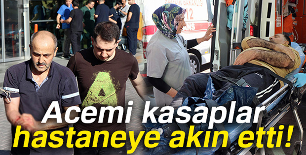 Erzurum'da Acemi Kasaplar Hastaneleri Doldurdu