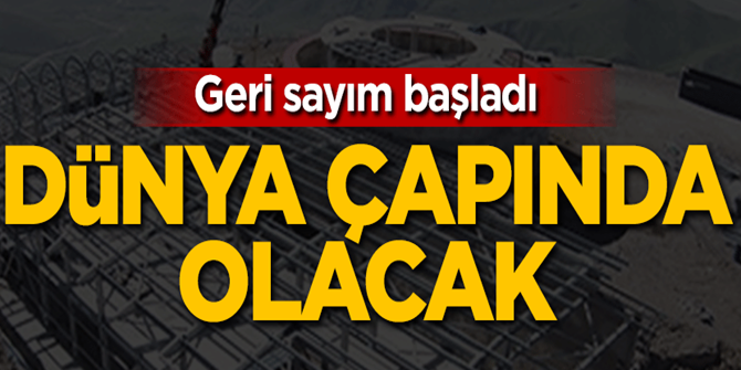 Erzurum'da Geri sayım başladı! Dünya çapında olacak