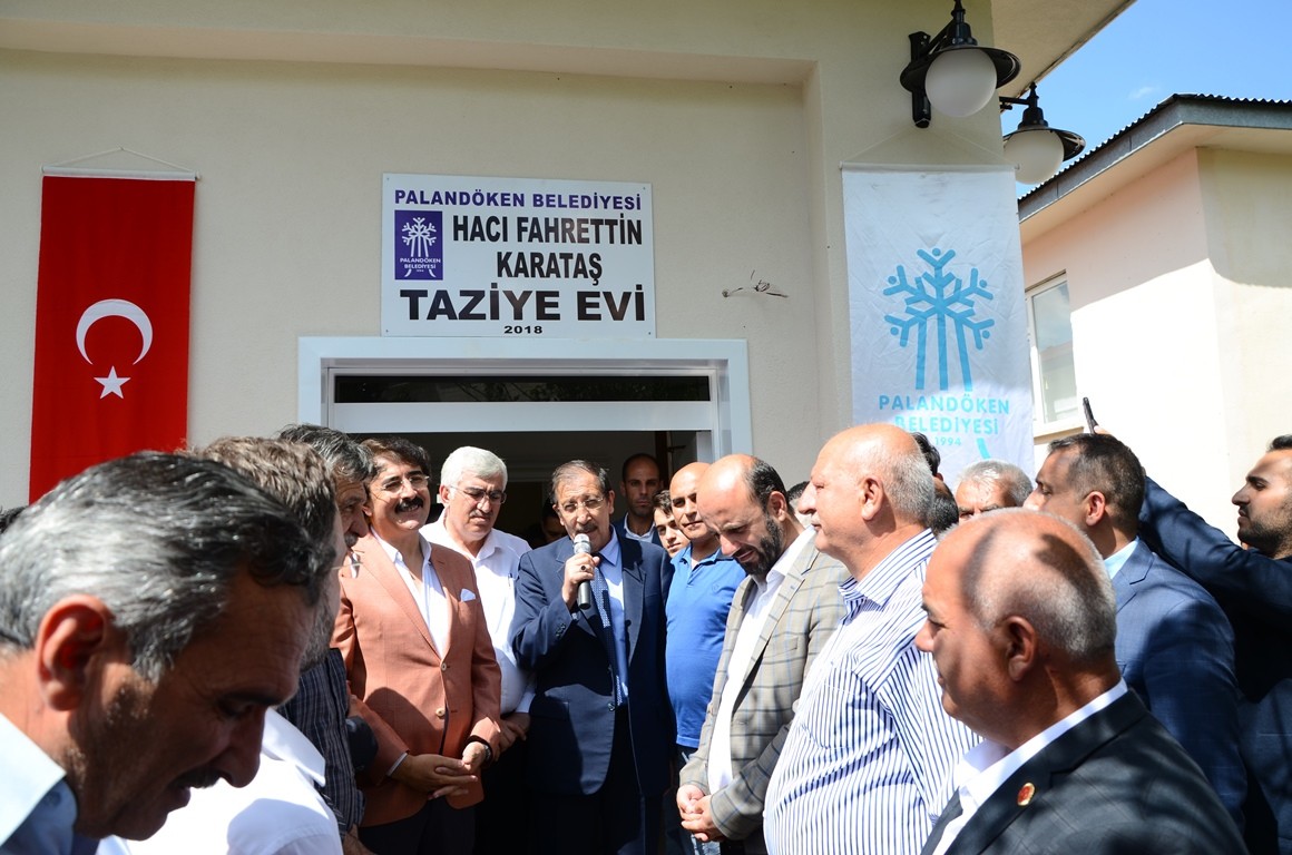 Palandöken Belediyesi’nden Yıldızkent’e Taziye Evi