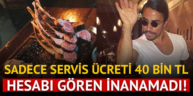 Nusret'te inanılmaz hesap!