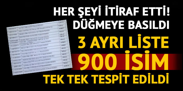 Her şeyi itiraf etti!