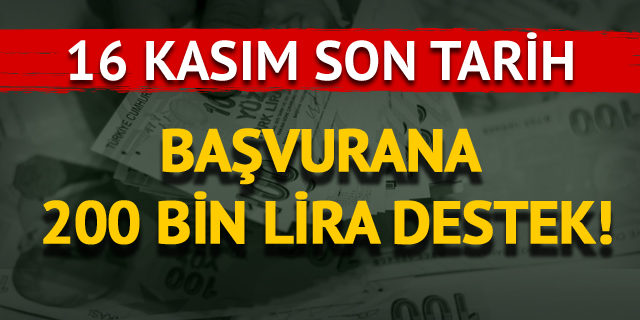 İşte genç girişimciye 200 bin lira hibe!