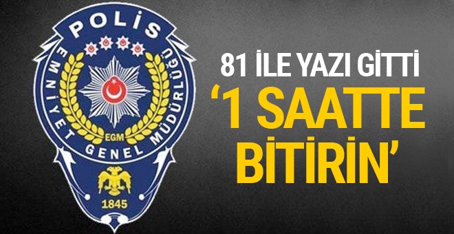 Uzunkaya'dan 81 ile talimat