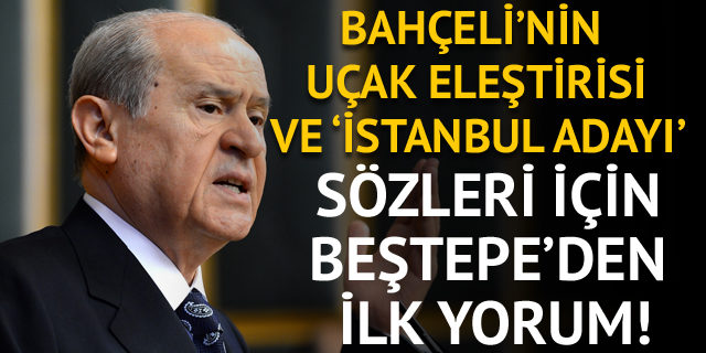 Cumhurbaşkanı Sözcüsü Kalın: Bahçeli'nin sözleri memnuniyet verici