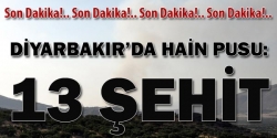 Diyarbakır'da hain pusu