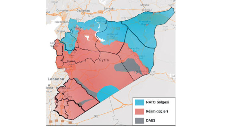 ABD'den Türkiye'ye NATO haritalı Suriye mesajı!