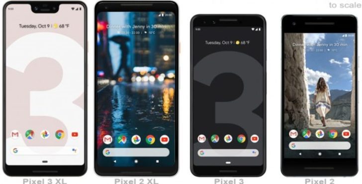 Google Pixel 3 XL tasarımıyla fark yaratıyor