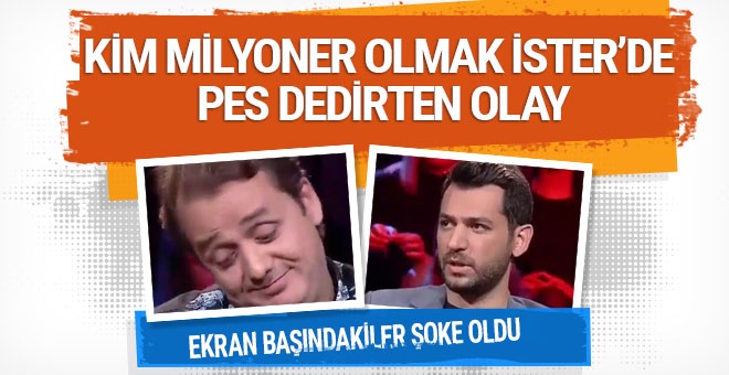 Kim Milyoner Olmak İster'de 'Pes artık' dedirten olay!