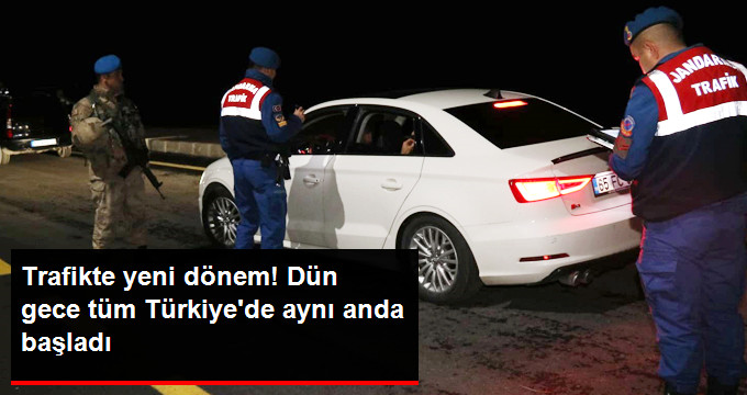 Dün Gece Tüm Türkiye'de Aynı Anda Başladı