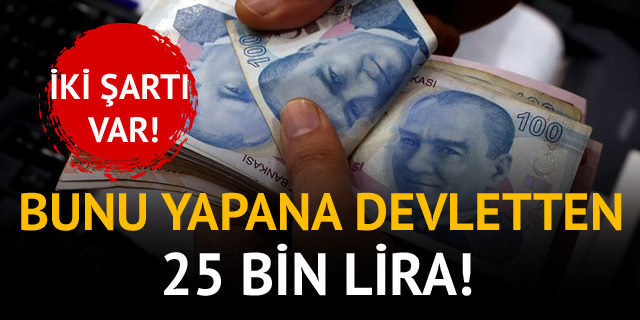 Kendi işine kuran gençlere devletten 25 bin 532 lira