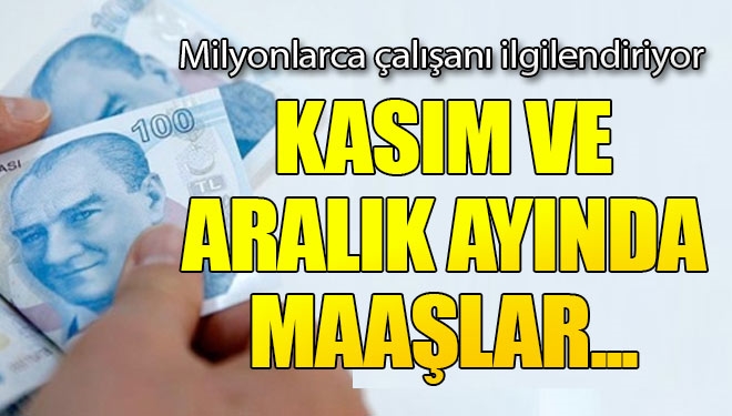 Milyonlarca çalışan dikkat! Maaşlara ilave yapılacak