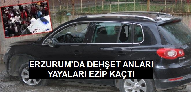 Trafik Magandası Kaldırımdaki Yayayı Ezip Kaçtı