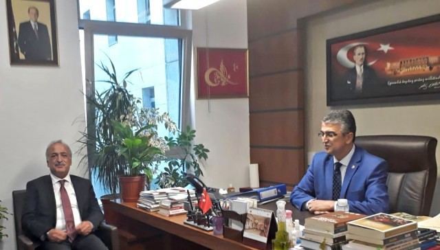 Rektör Çomaklı, Erzurum Milletvekillerini Ziyaret Etti