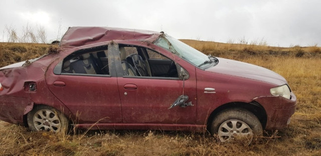 Aşkale'de Trafik Kazası: 1 Yaralı